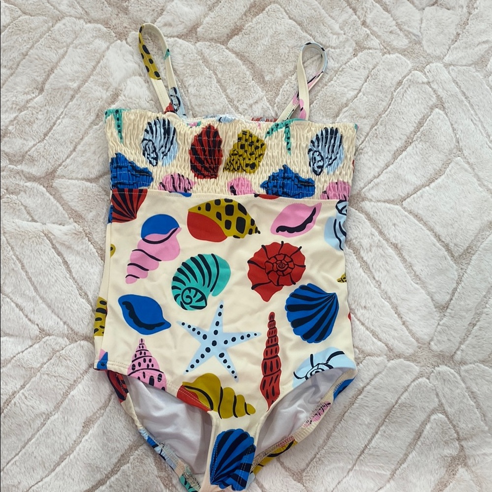 Colorful Seashell Kids Swimwear